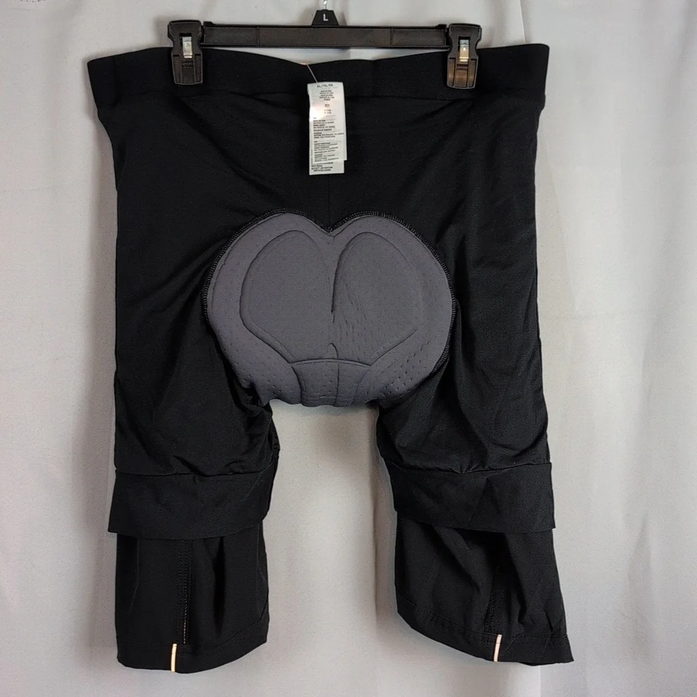 Garneau‎ Sleek Black Athletic Biking Cycling Shorts for Men
